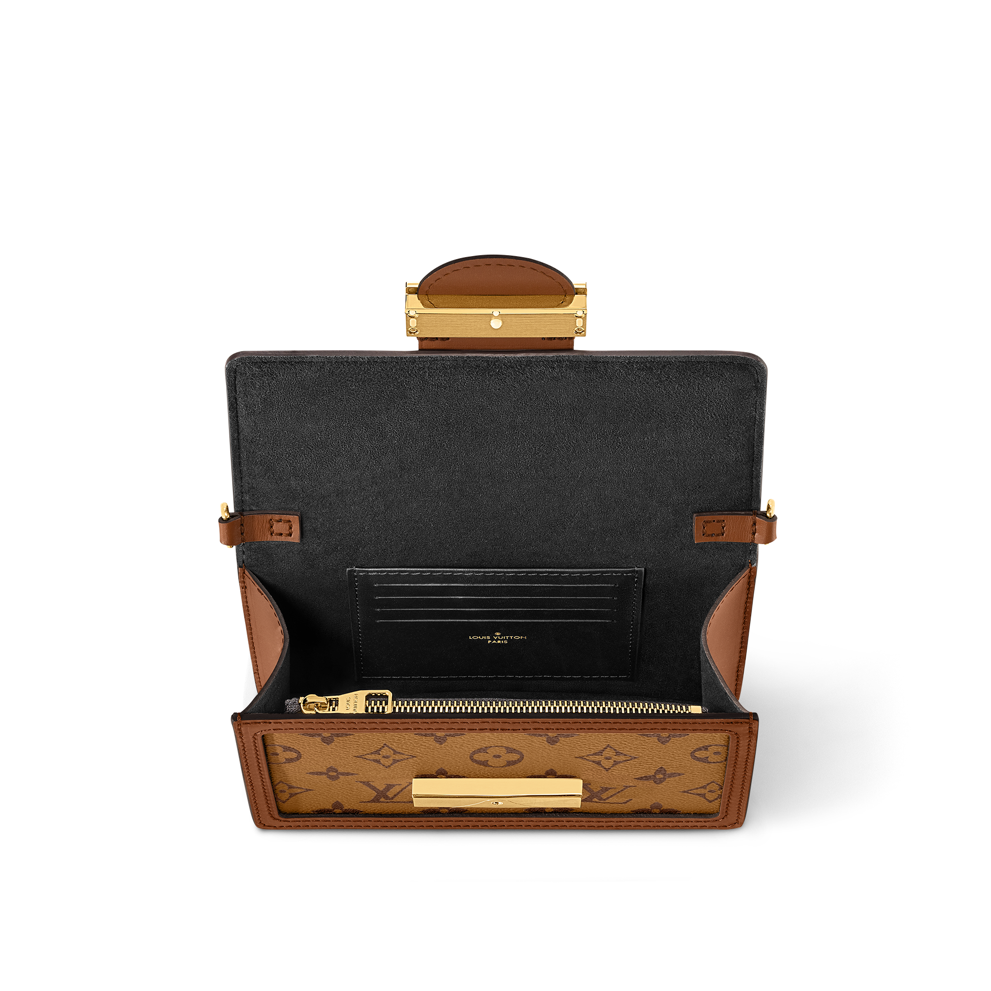 Cartera Dauphine con cadena Autres Toiles Monogram Mujer Carteras y pequeña marroquinería Todas las carteras y pequeña marroquinería | LOUIS VUITTON (Zoom de producto)